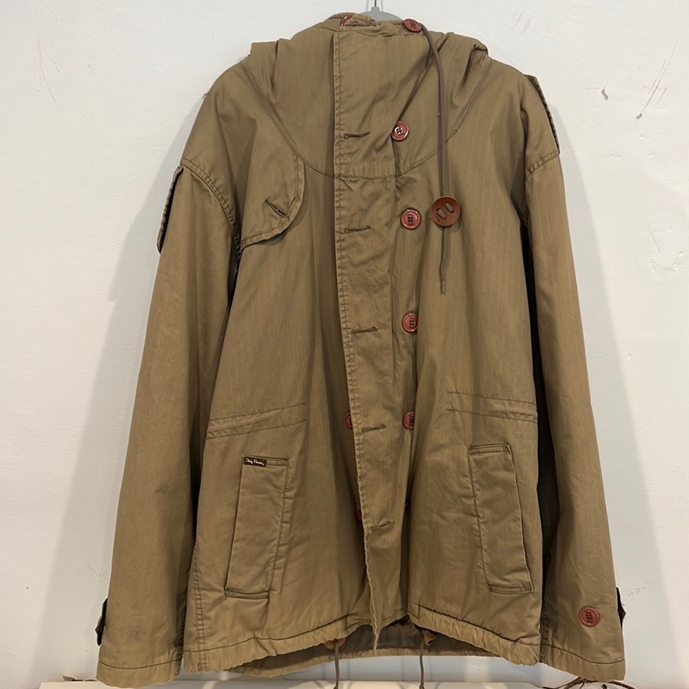 Obey long hooded Jacket.